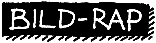 Handschrift mit dem Text Bild-Rap